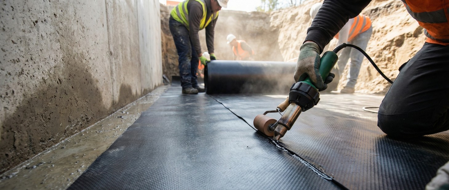 HDPE Pre‑Applied System