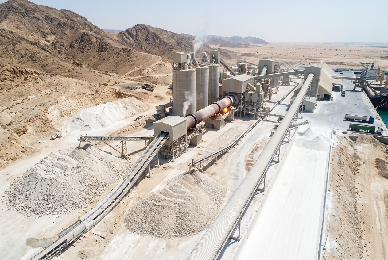 White‑Cement JV for Input Security and Regional Supply