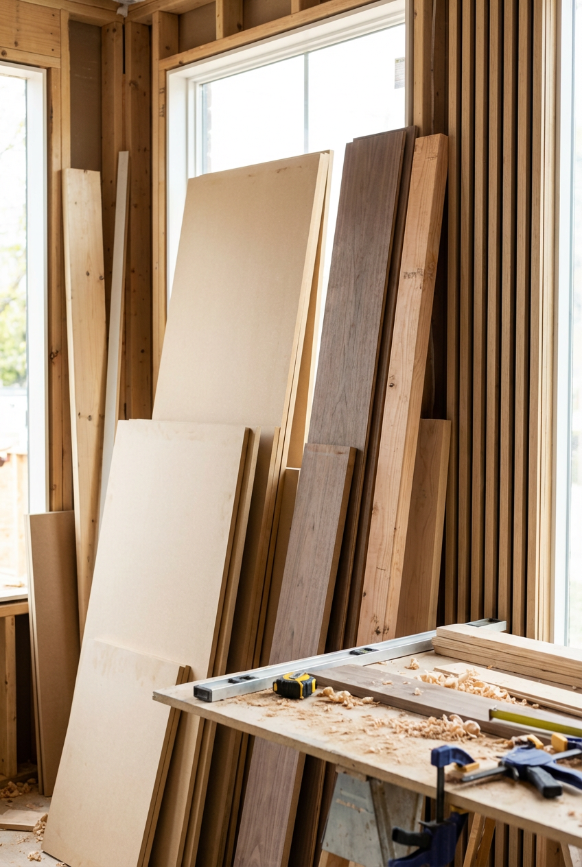 Wooden panels
