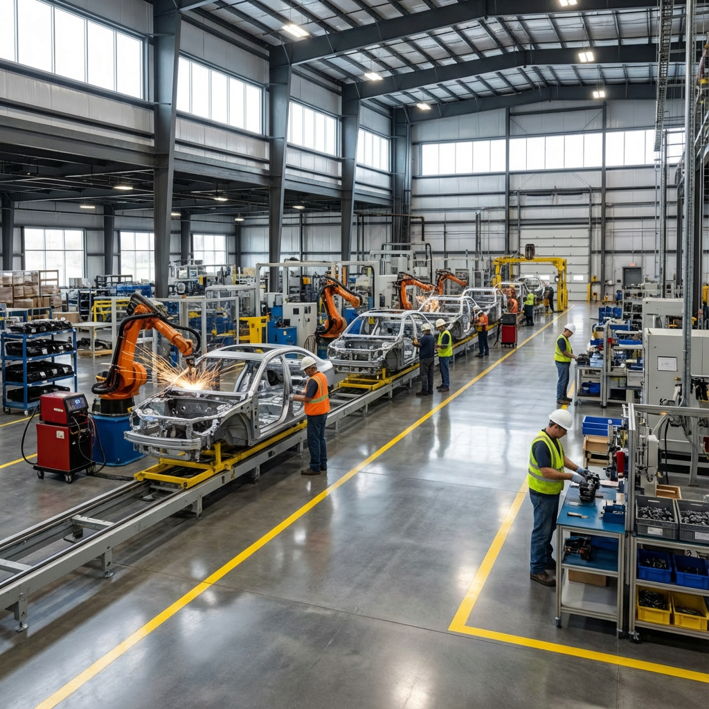 Automobile plants